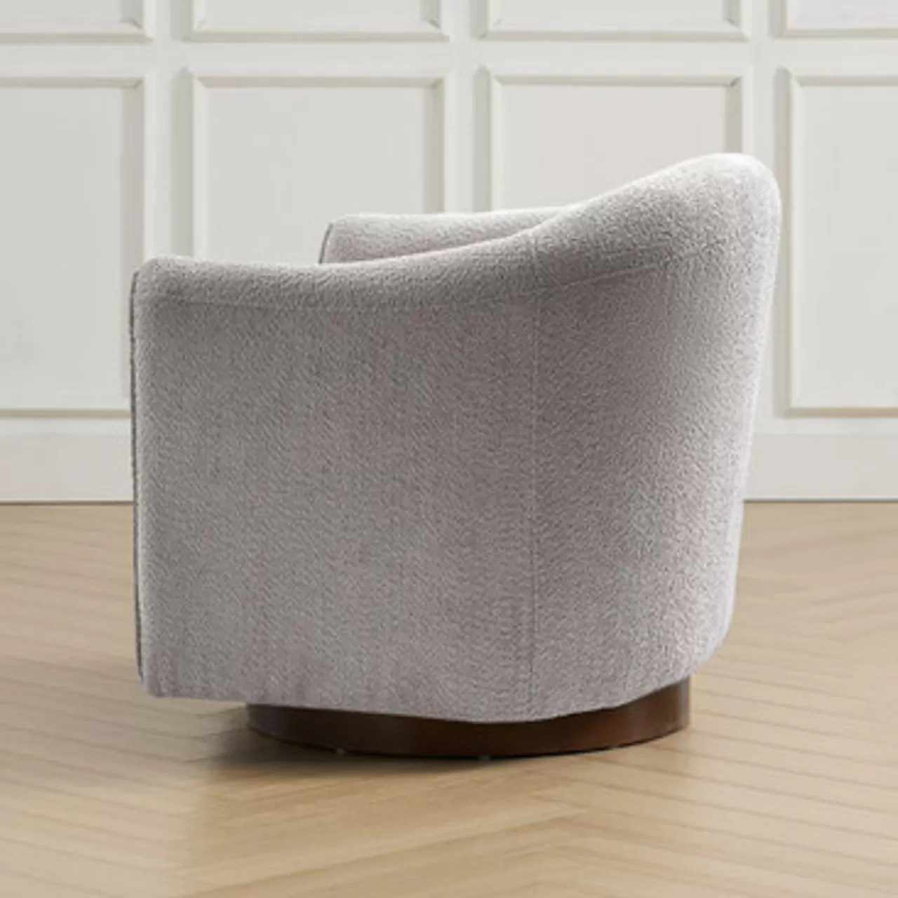 Z Gallerie Adrian Swivel Chair - Grey> Accent Chairs