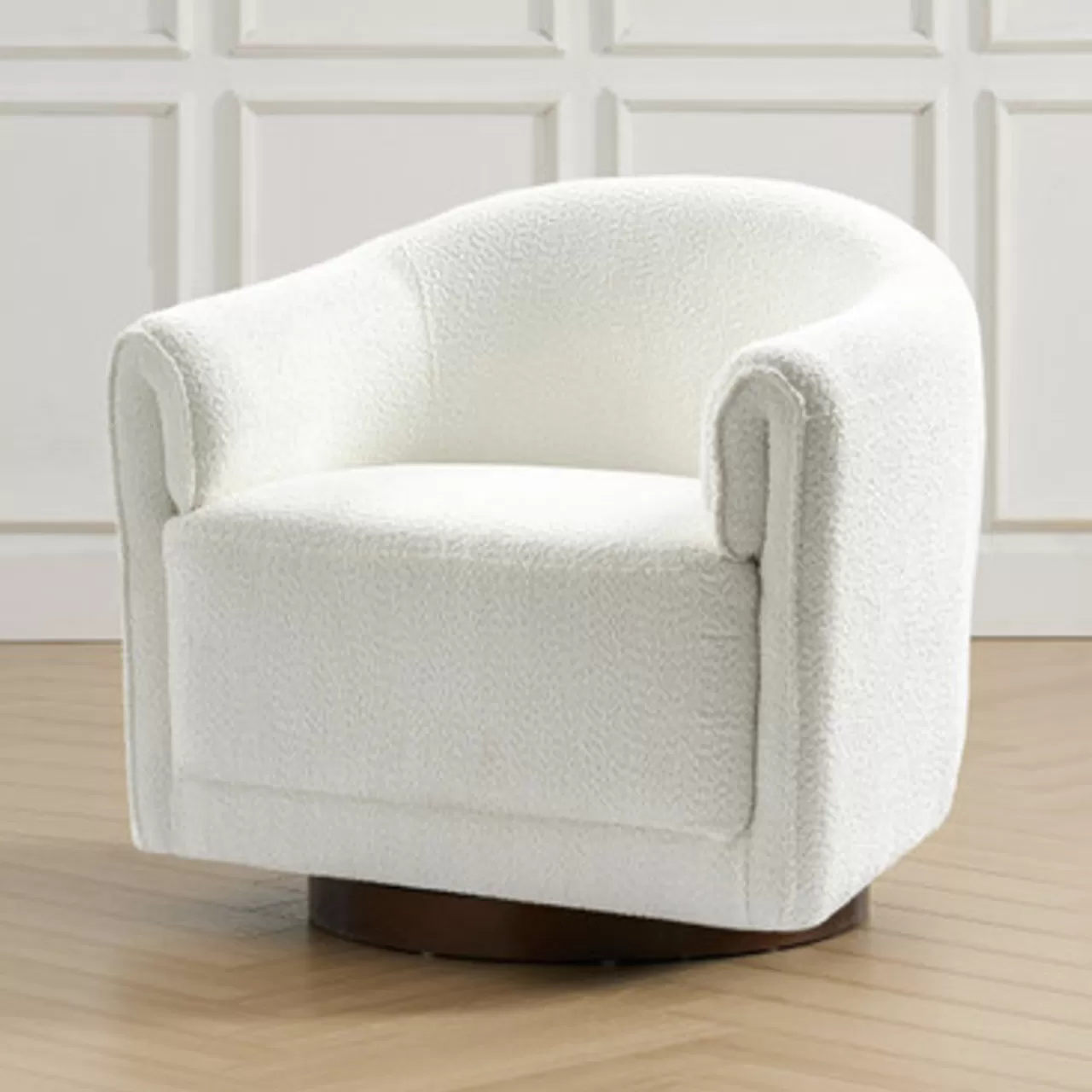 Z Gallerie Adrian Swivel Chair - Ivory> Swivel Chairs | Accent Chairs