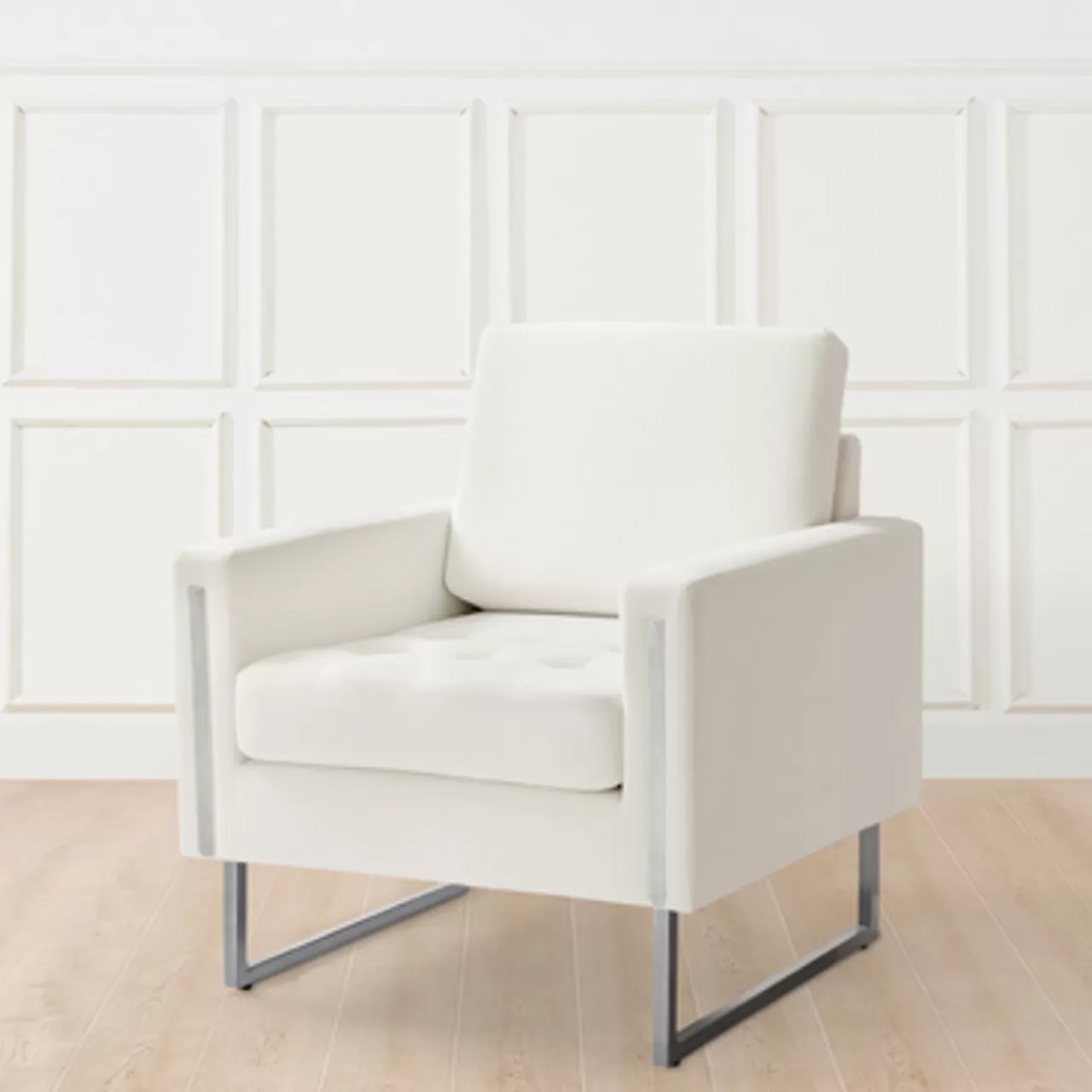 Z Gallerie Amalfi Accent Chair - Ivory> Accent Chairs