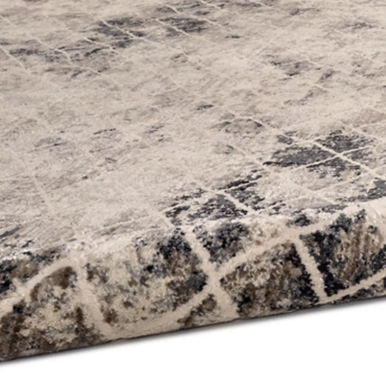 Z Gallerie Amira Rug - Sand/Charcoal/Ivory> Modern Rugs | Pattern Rugs