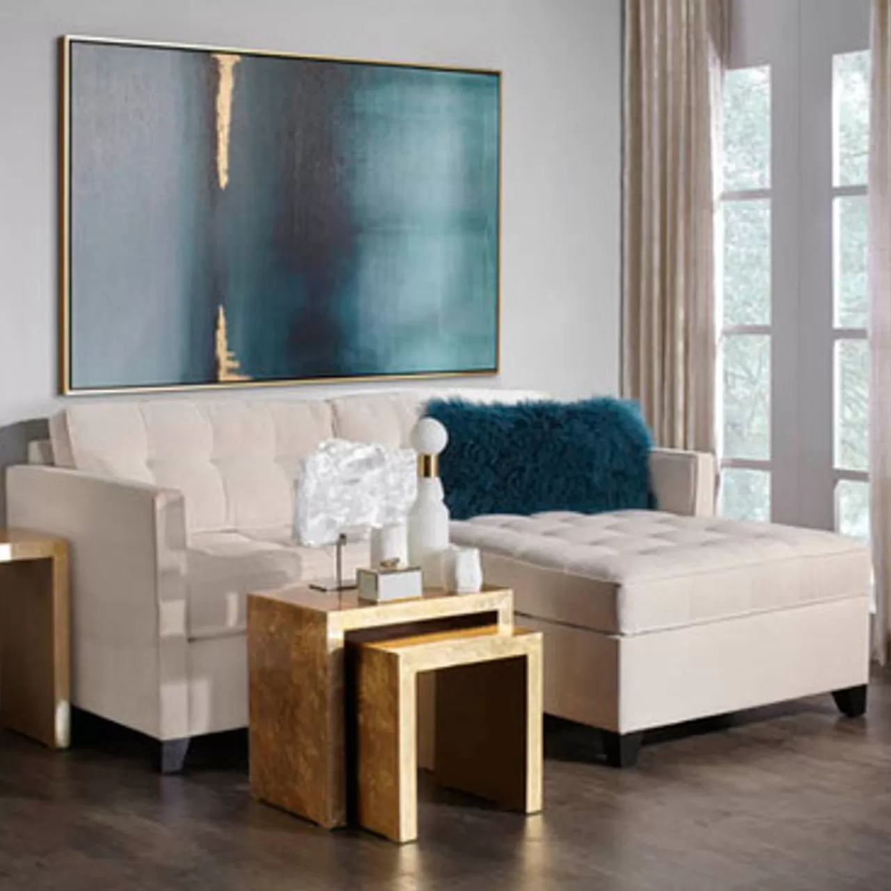 Z Gallerie Astair Nesting Tables> Side Tables