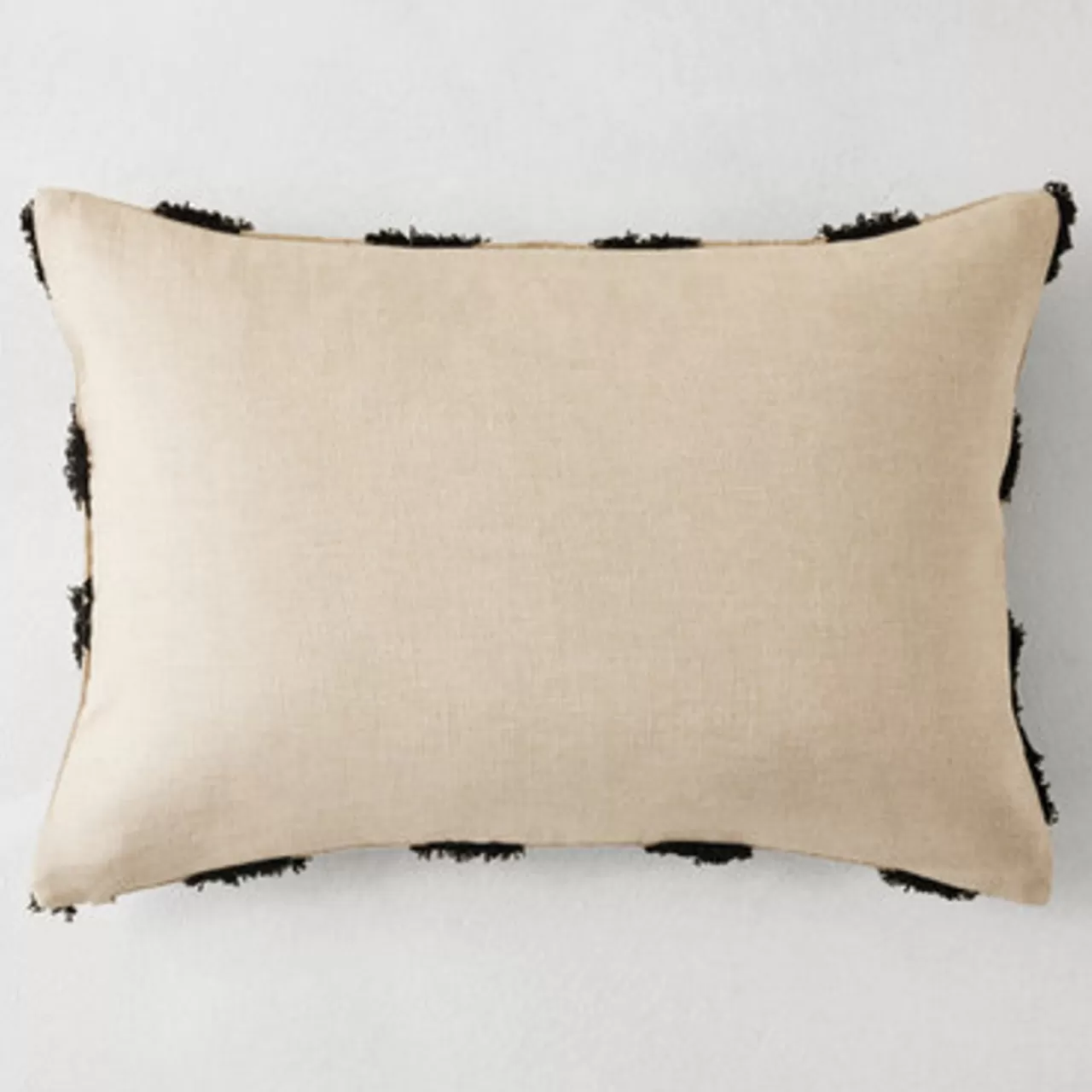 Z Gallerie Barton Lumbar Pillow - Black> Textile Sale | Patterned Pillows