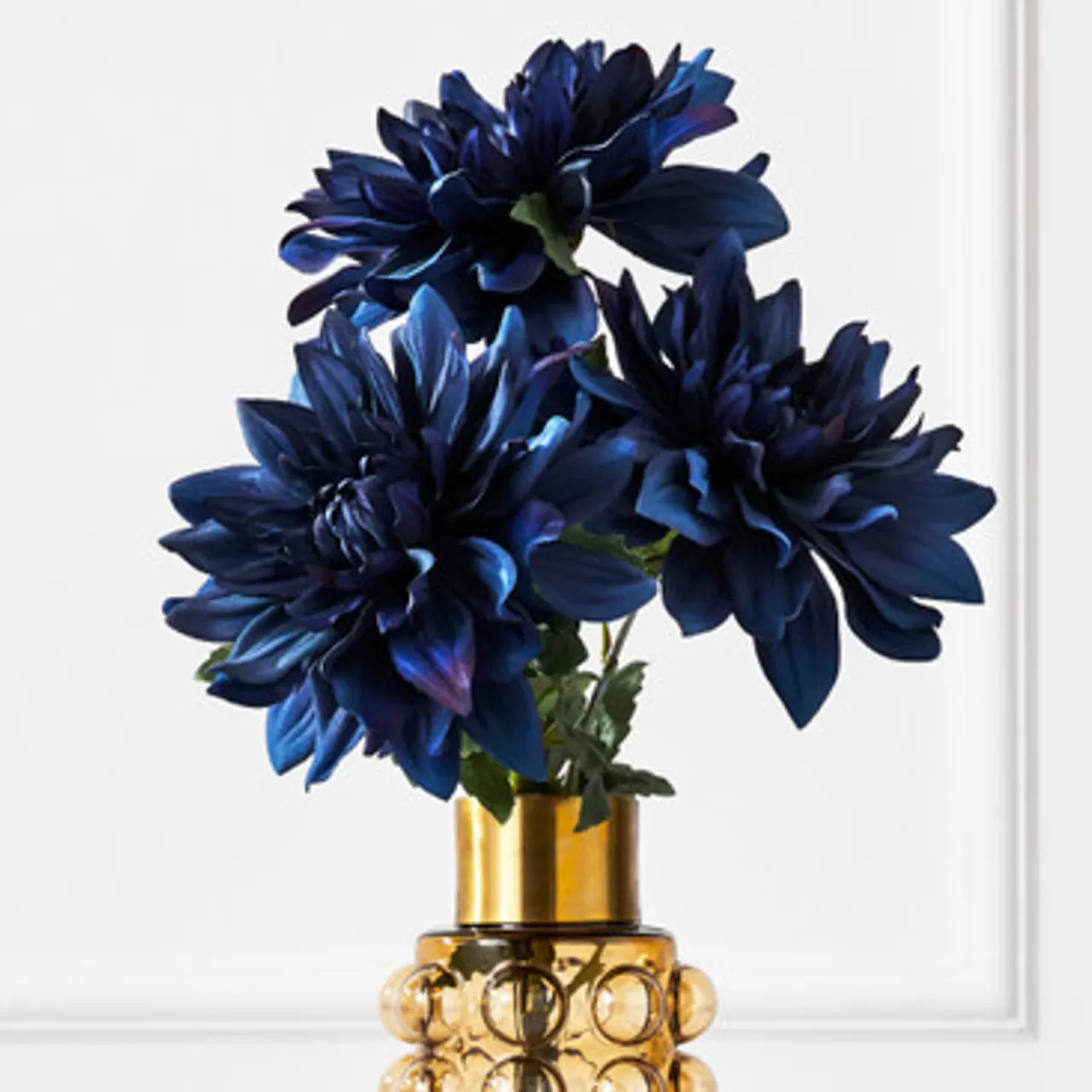 Z Gallerie Blue Open Dahlia - Set of 3> Home Decor | Décor Sale