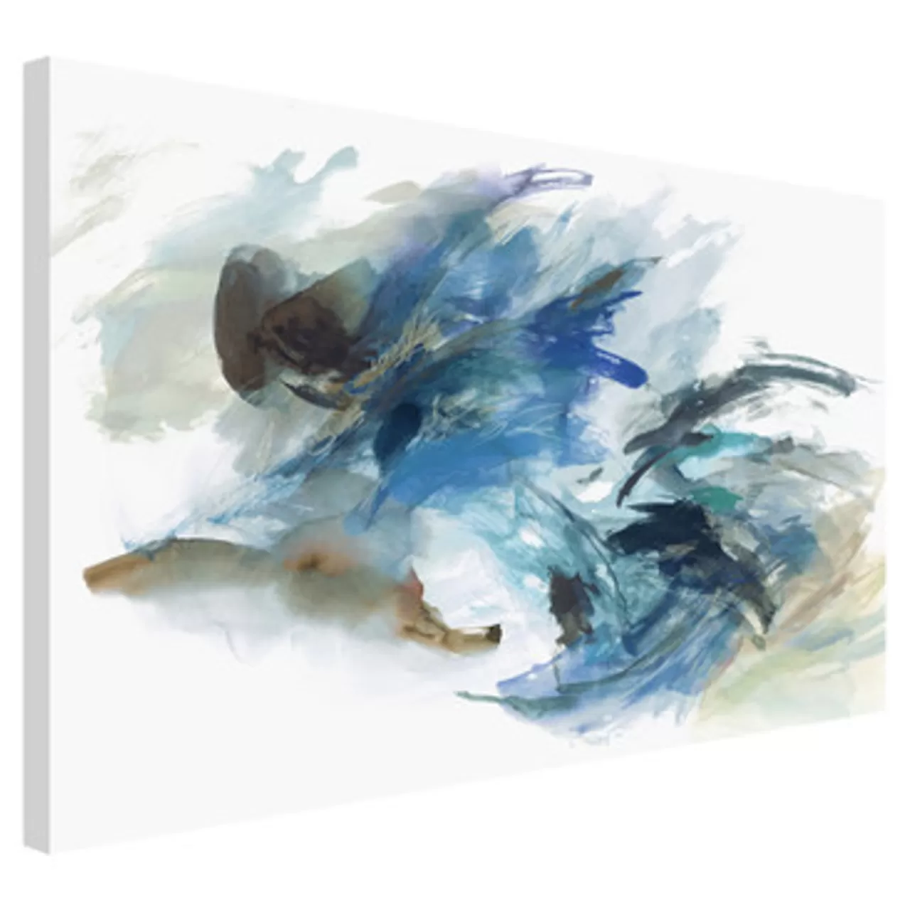 Z Gallerie Blue Surf> Canvas | Blue