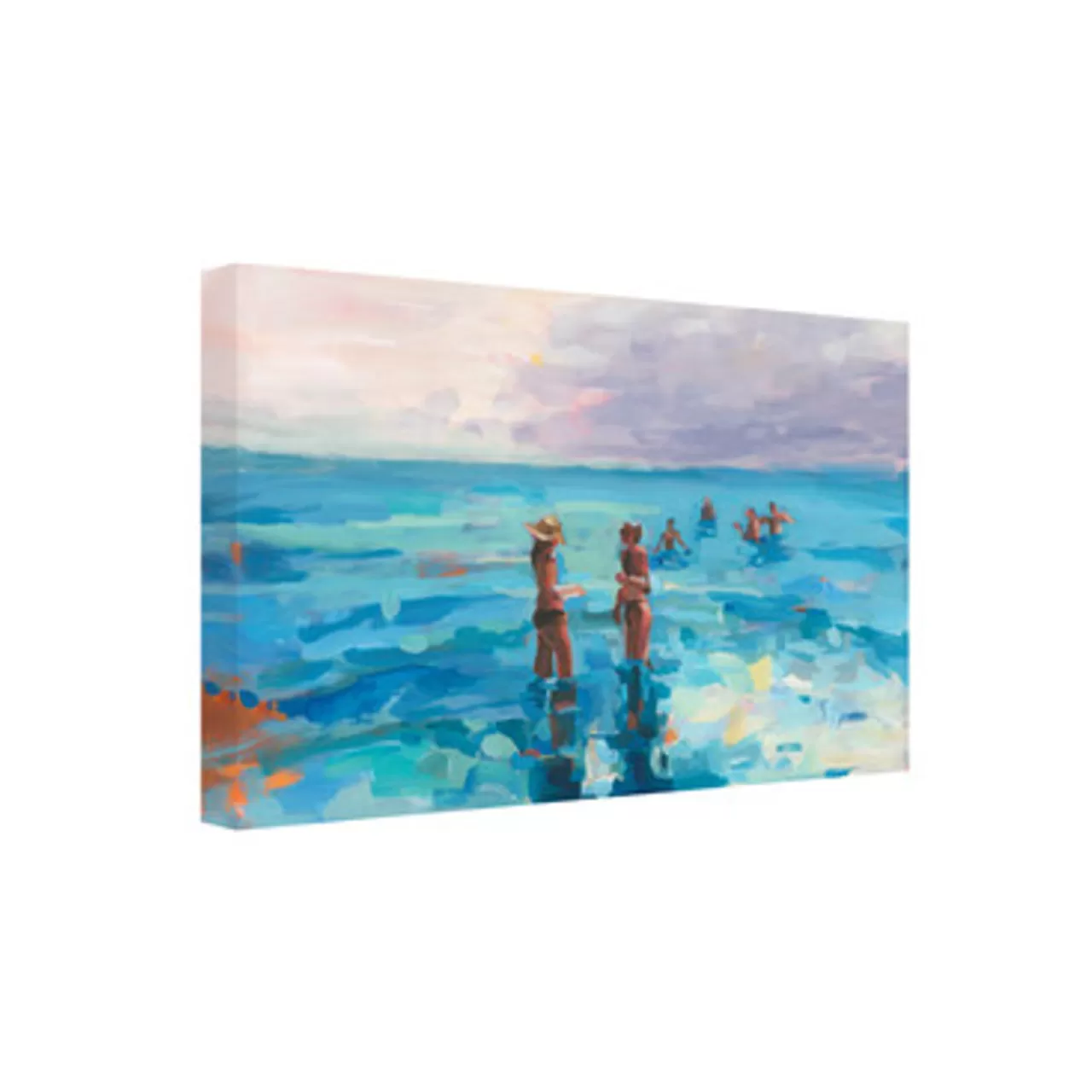 Z Gallerie By The Ocean Light I> Canvas | Blue