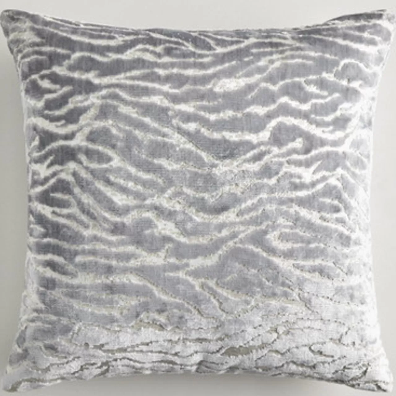 Z Gallerie Cachet Pillow 20" - Grey> Textile Sale | Patterned Pillows