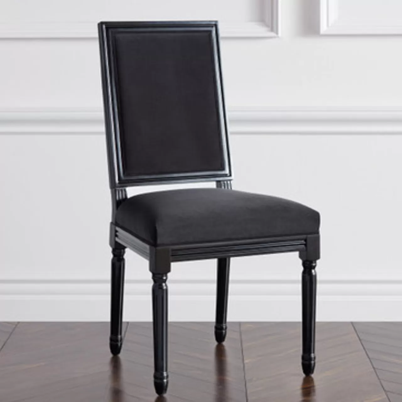 Z Gallerie Callan Dining Chair - High Gloss Black> Dining Chairs