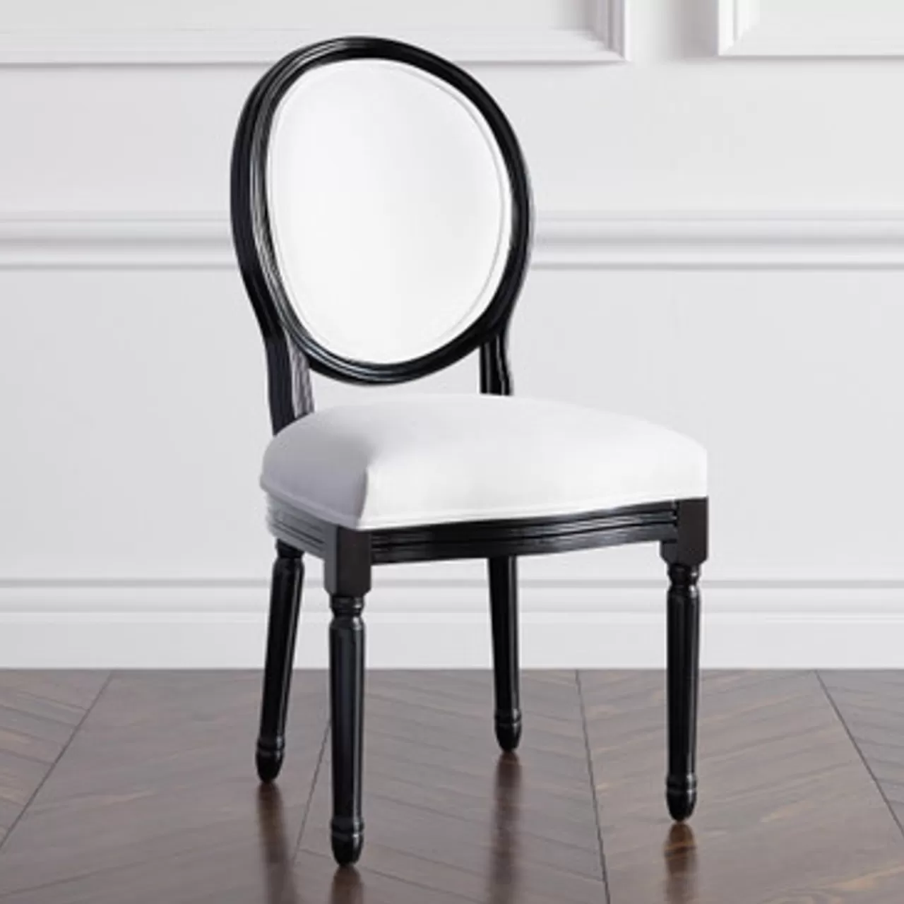 Z Gallerie Camille Dining Chair - High Gloss Black> Dining Chairs