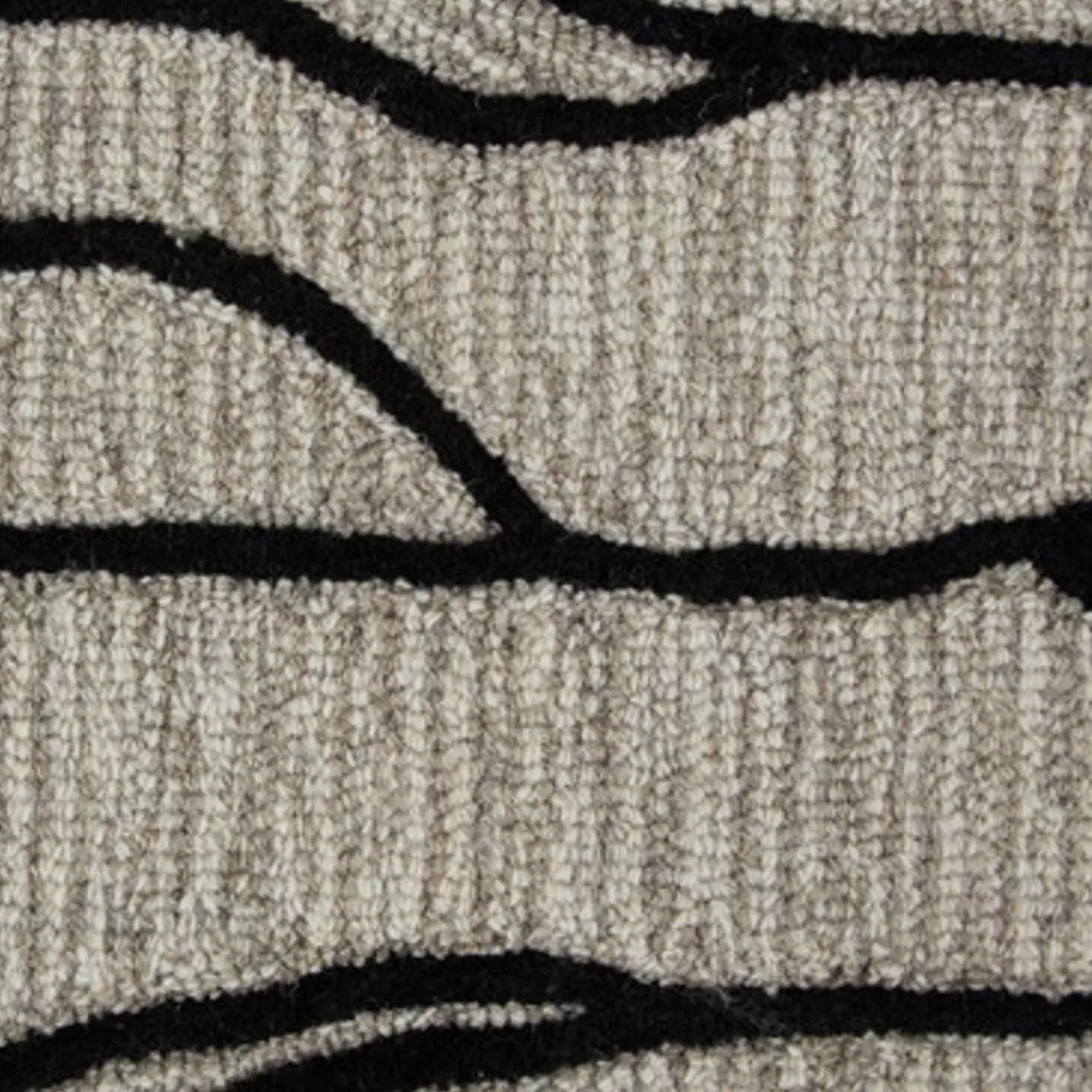 Z Gallerie Cavallari Rug - Black/Taupe> Pattern Rugs | Living Room Rugs