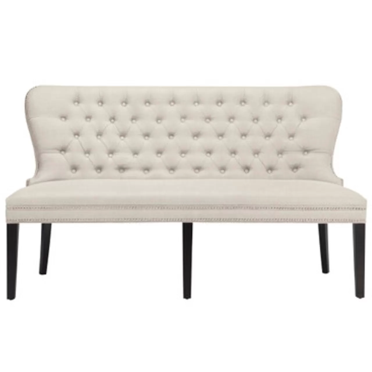 Z Gallerie Charlotte Banquette - Espresso> Dining Bench & Stools