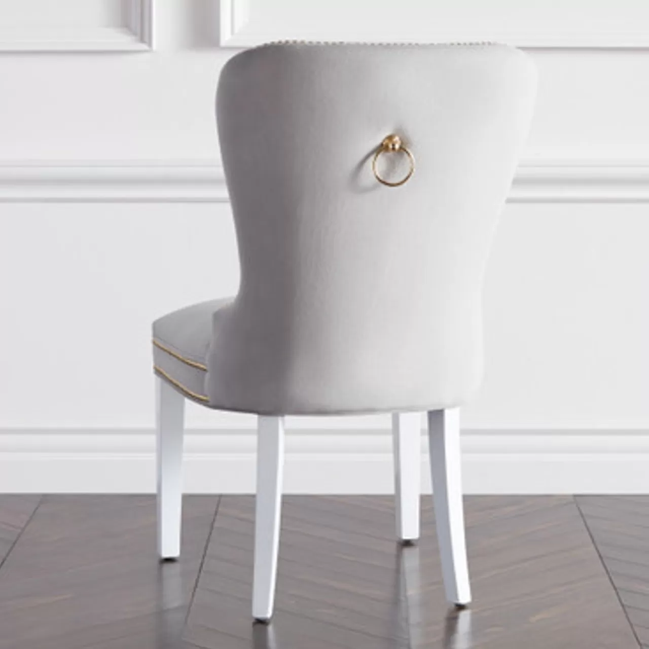 Z Gallerie Charlotte Dining Chair - High Gloss White> Dining Chairs