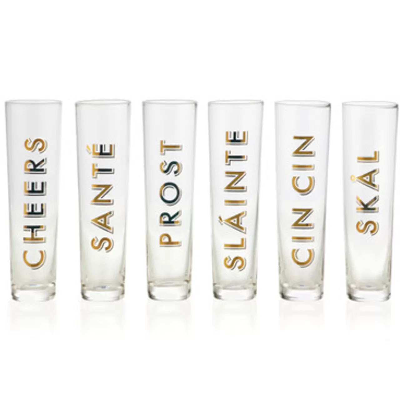 Z Gallerie Cheers Champagne Flutes> Barware & Entertaining | Tabletop Sale