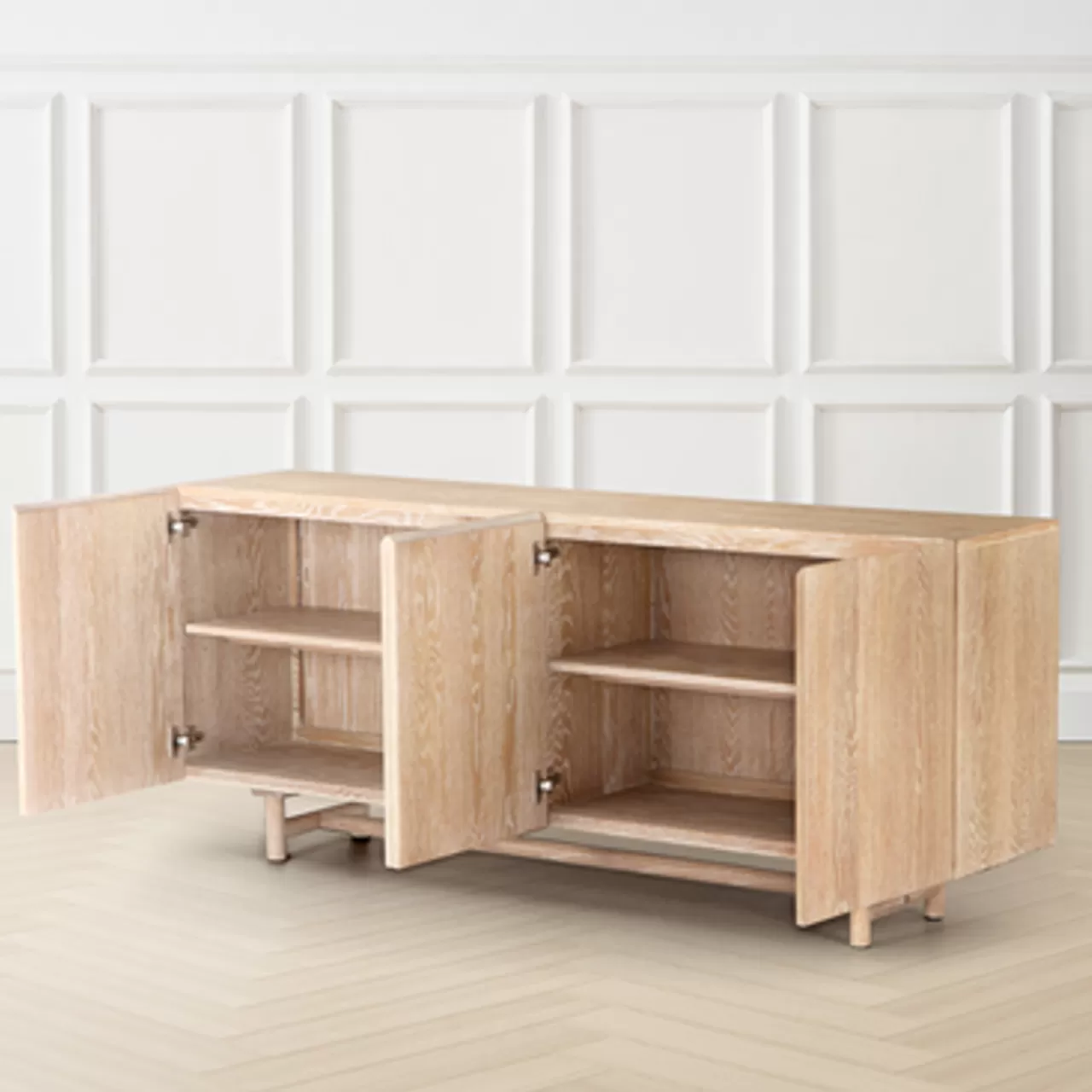 Z Gallerie Cielo Sideboard - Oak> Cabinets & Shelving