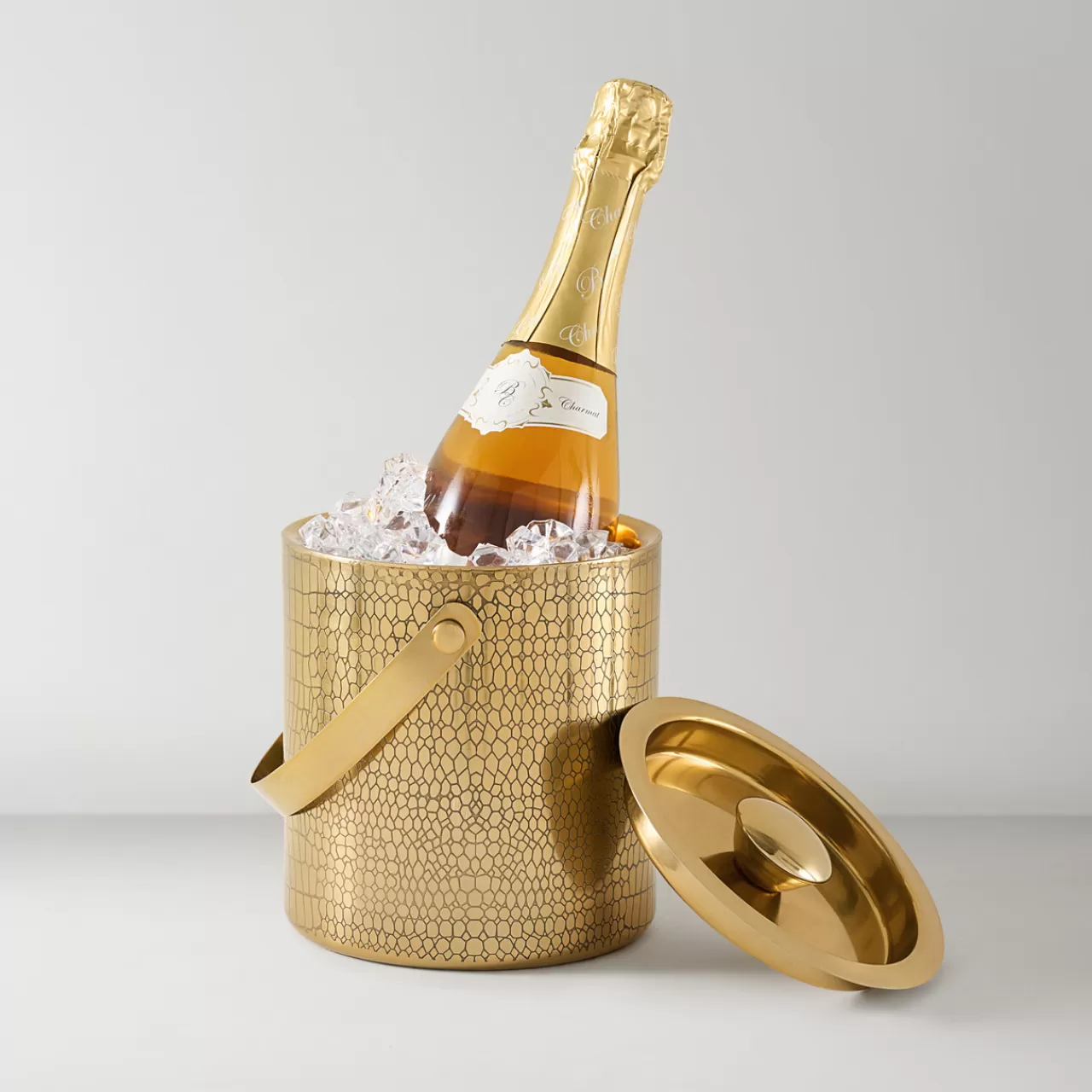 Z Gallerie Croc Embossed Ice Bucket> Décor Sale | Living Room Decor