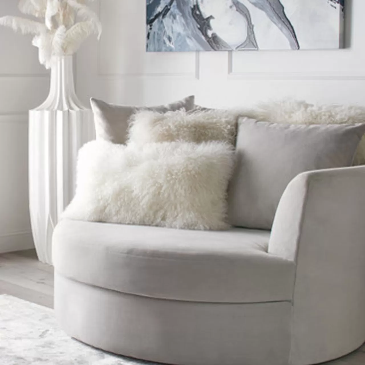 Z Gallerie Cuddler Chair> Accent Chairs