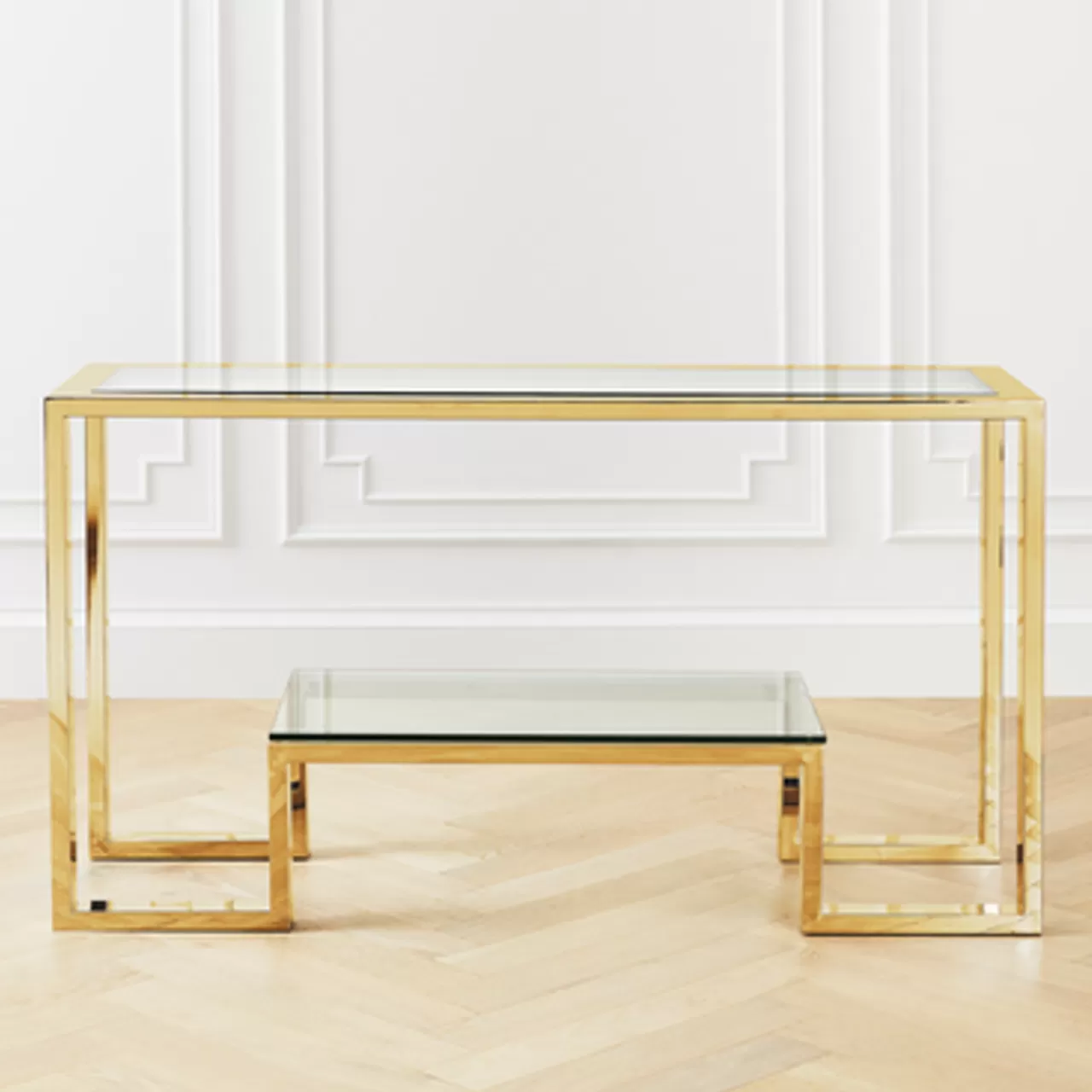 Z Gallerie Duplicity Console Table> Coffee Tables