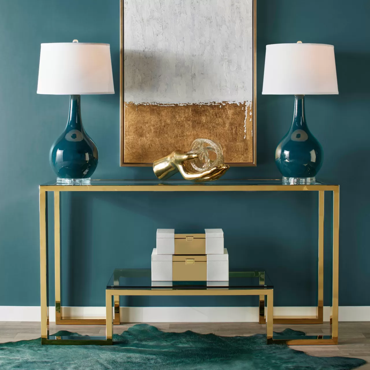 Z Gallerie Duplicity Console Table> Coffee Tables