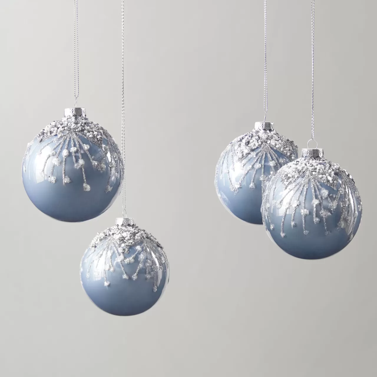 Z Gallerie Embellished Starburst Ornament - Set of 4> Ornaments | Décor Sale