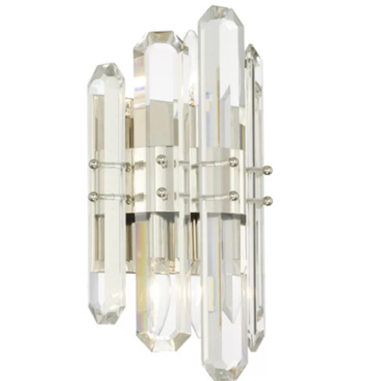 Z Gallerie Fallon 2 Light Sconce - Polished Nickel> Lighting Sale | Living Room Lighting