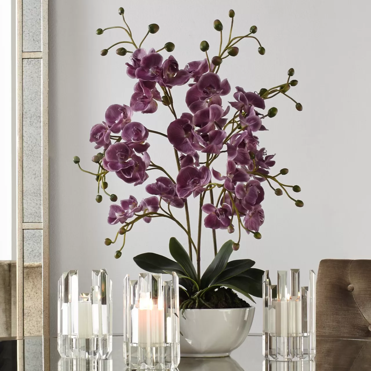 Z Gallerie Faux Orchid Amethyst With Pot> Home Decor | Décor Sale