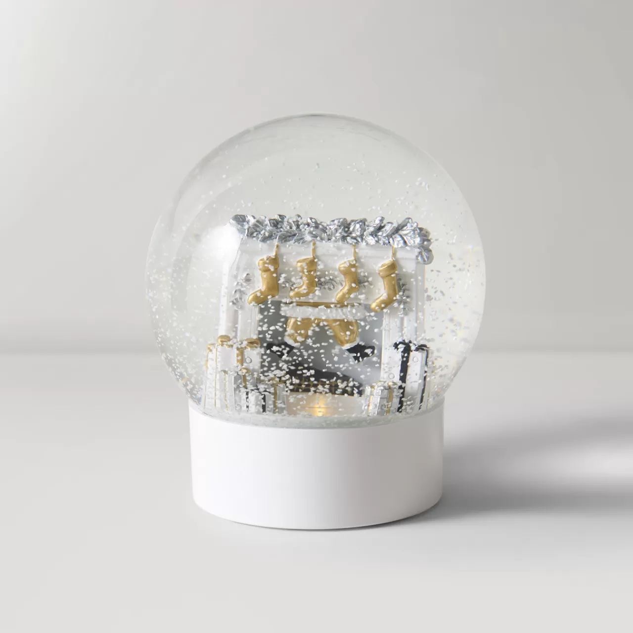 Z Gallerie Fireplace Snow Globe> Décor | Home Decor