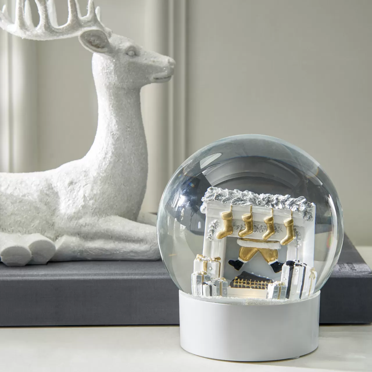 Z Gallerie Fireplace Snow Globe> Décor | Home Decor