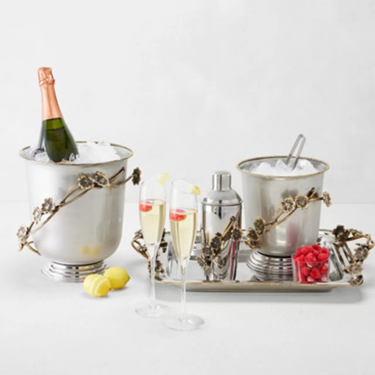 Z Gallerie Fleur Ice Bucket> Barware & Entertaining | Tabletop Sale