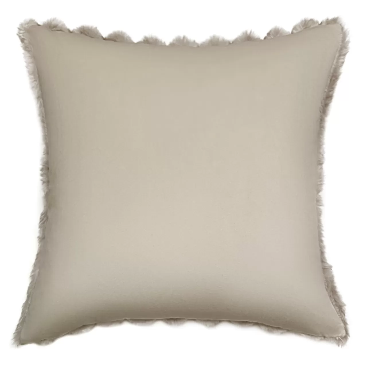 Z Gallerie Fur Channel 20" -  Beige> Textile Sale | Faux Fur Pillows