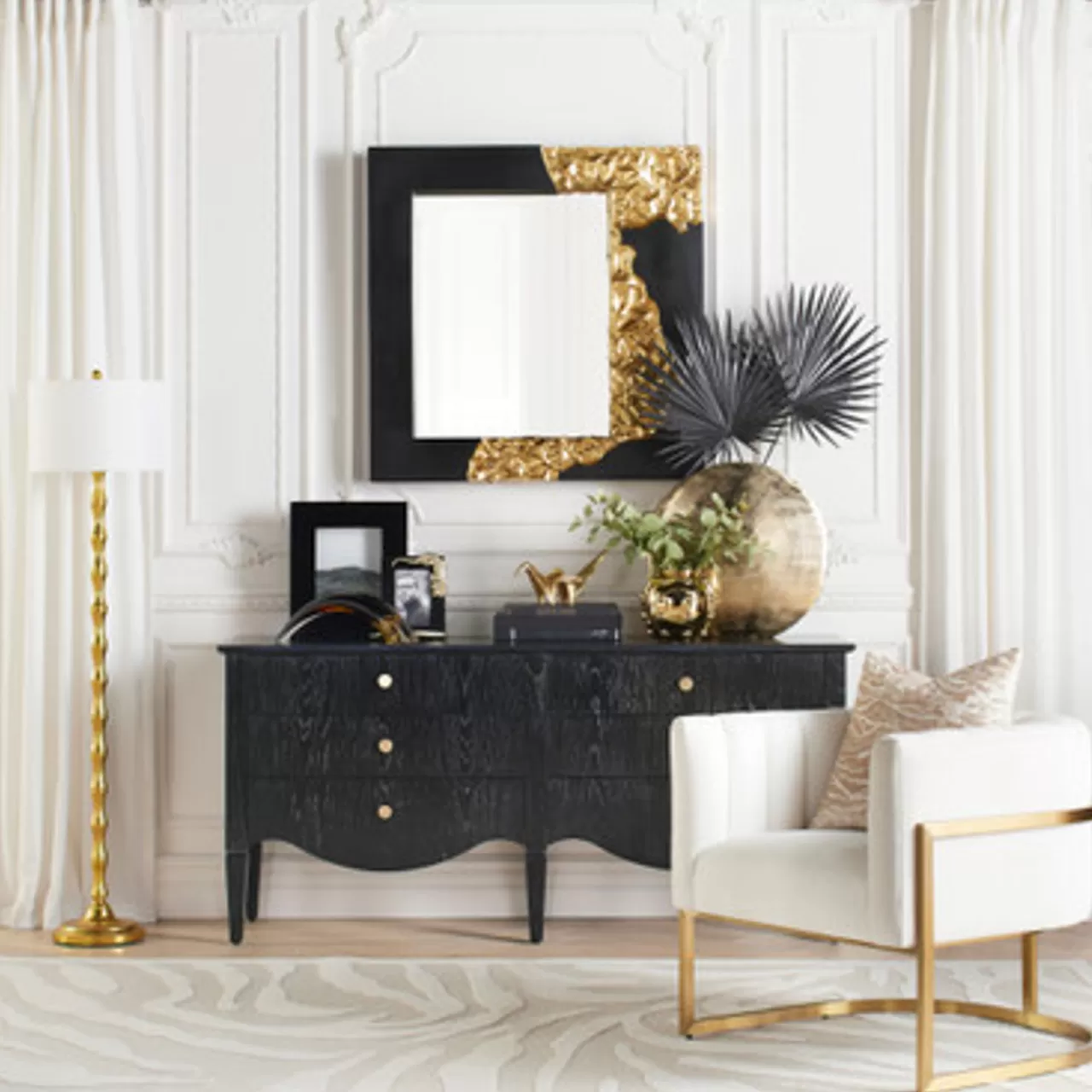 Z Gallerie Gemma Accent Chair> Accent Chairs