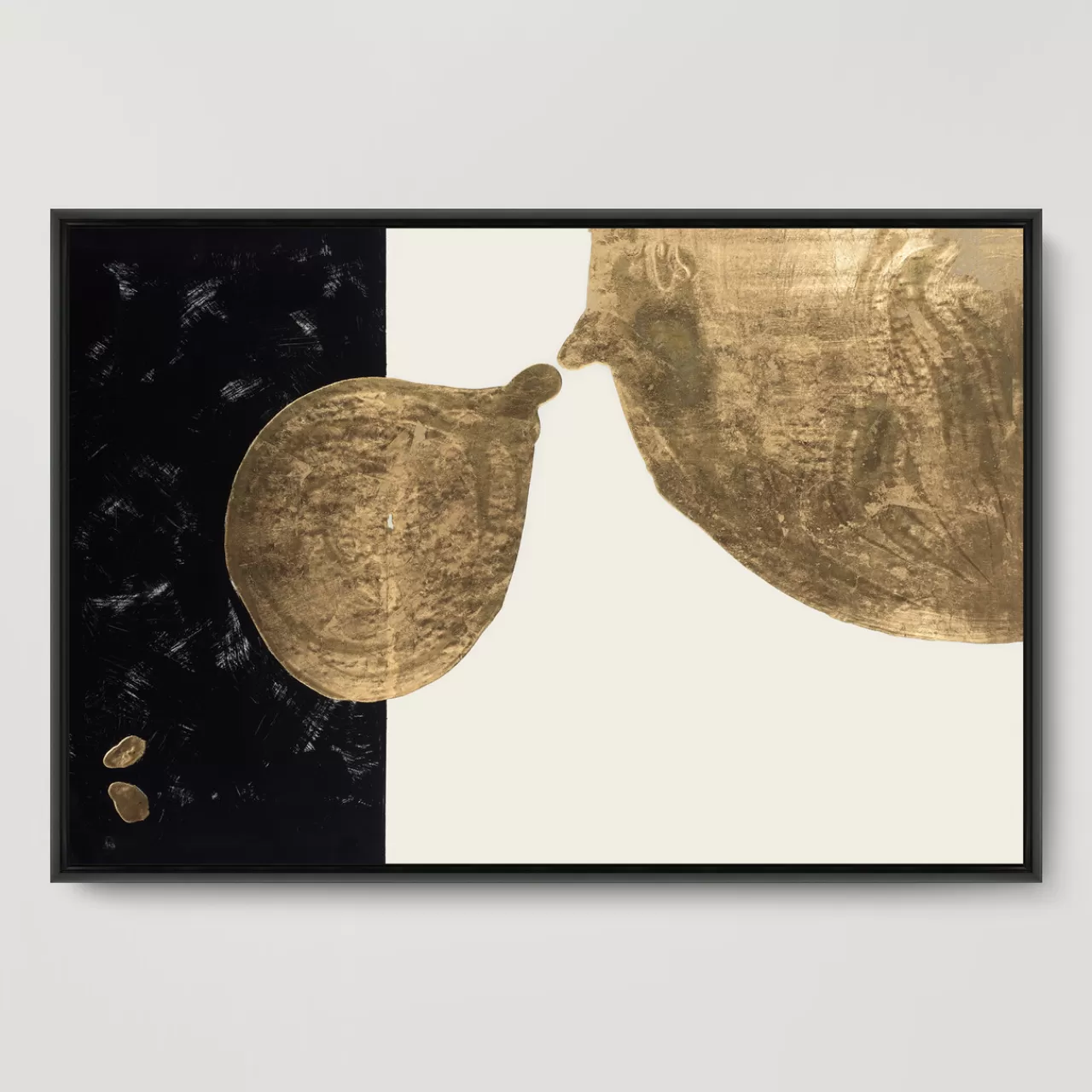 Z Gallerie Gold Spill II> Series | Framed Art