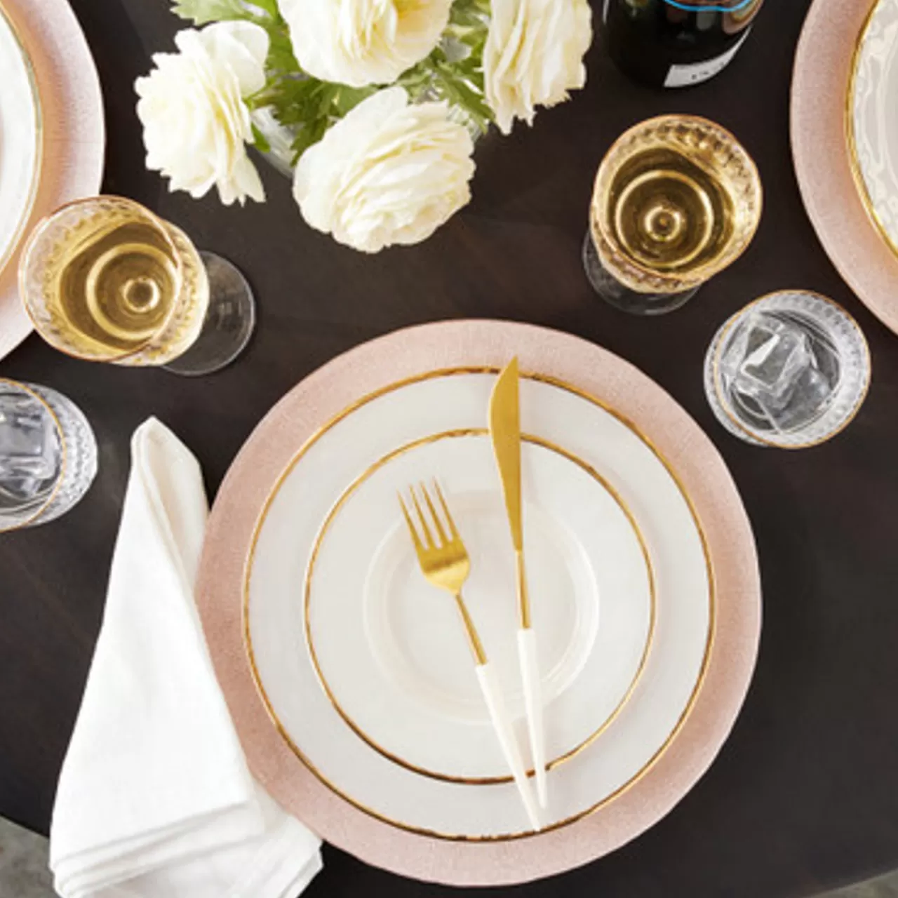 Z Gallerie Halo Charger Sets> Tabletop Sale | Placemats