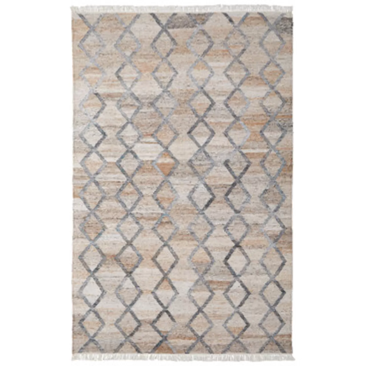 Z Gallerie Hera Rug - Beige/Grey> Pattern Rugs | Living Room Rugs