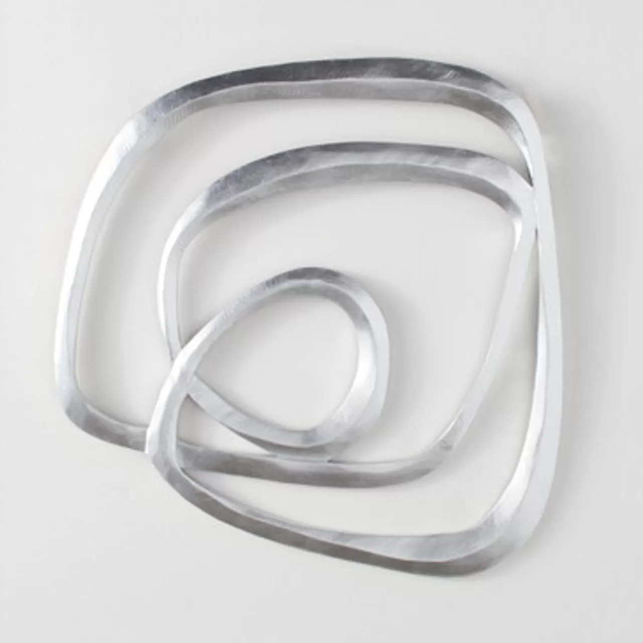 Z Gallerie Infinity 2 Wall Decor - Silver> Gift | Wall Décor