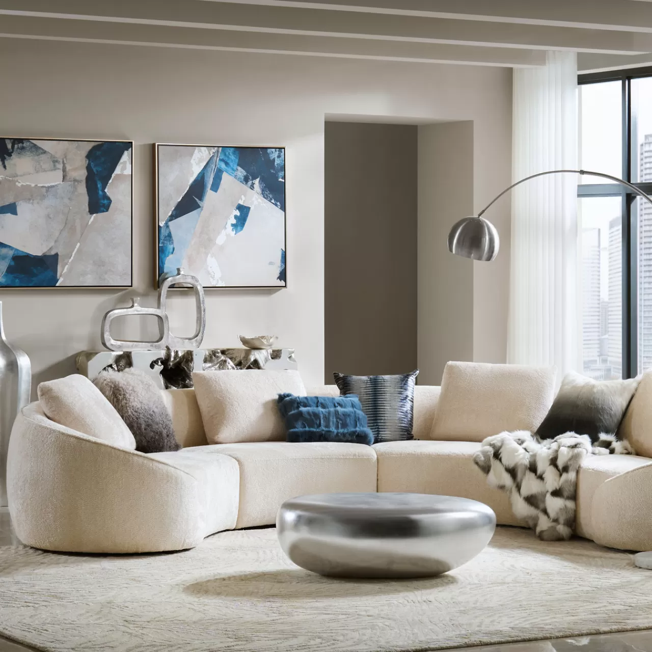 Z Gallerie Irene Sectional> Sectionals