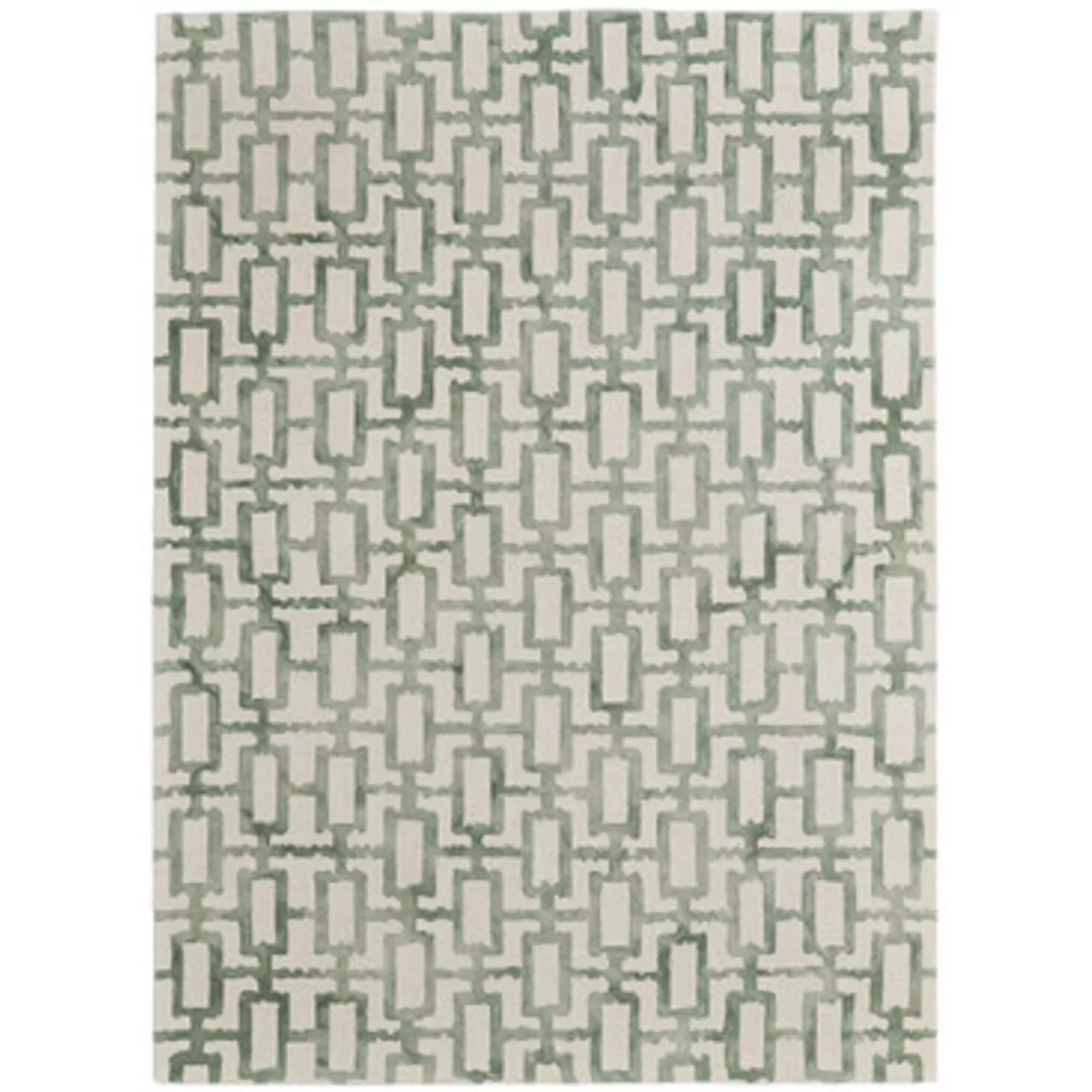 Z Gallerie Jacqueline Rug - Ivory/Green> Pattern Rugs | Living Room Rugs