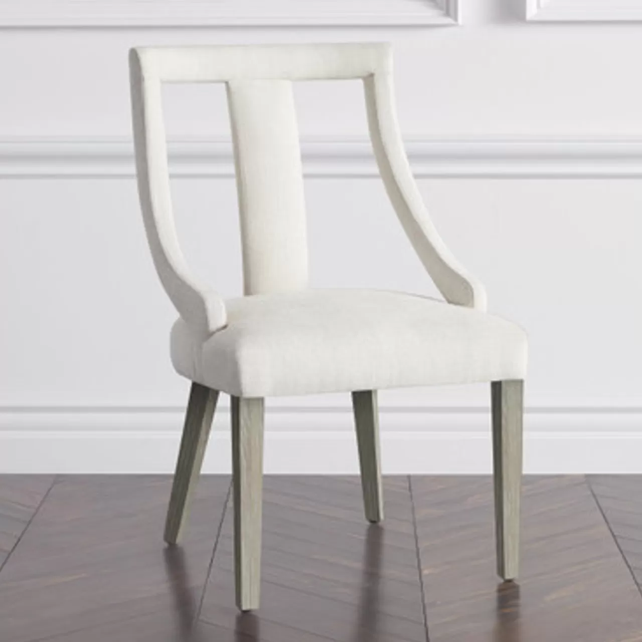 Z Gallerie Jade Dining Chair - Natural Grey> Dining Chairs