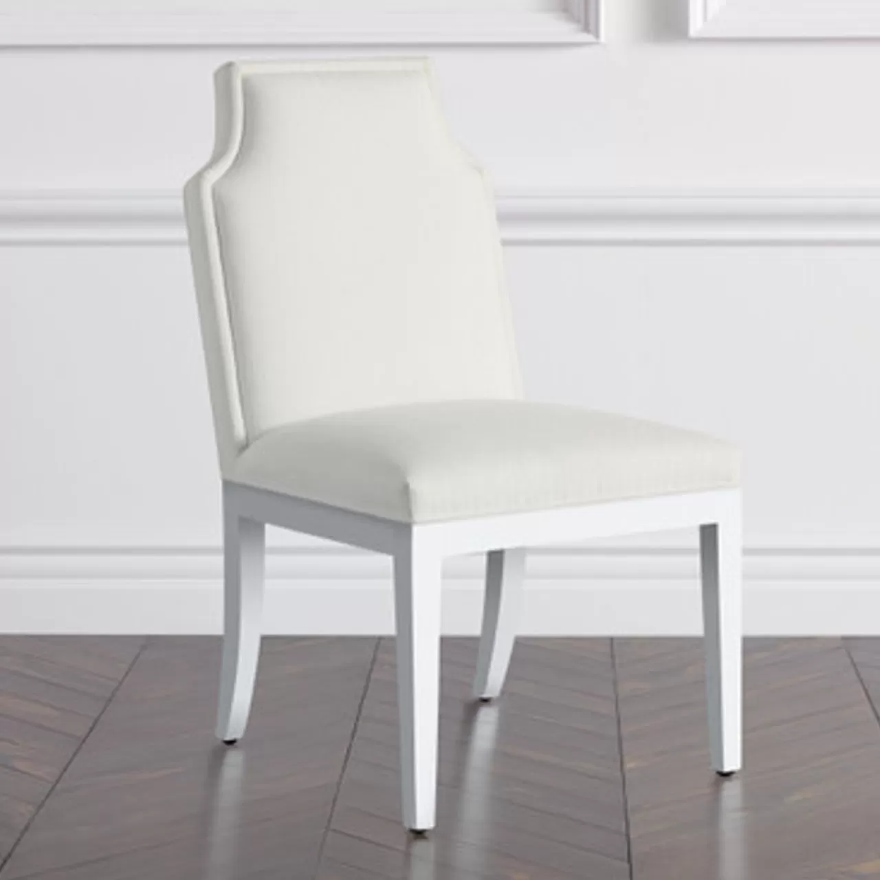 Z Gallerie Jasmine Dining Chair - High Gloss White> Dining Chairs