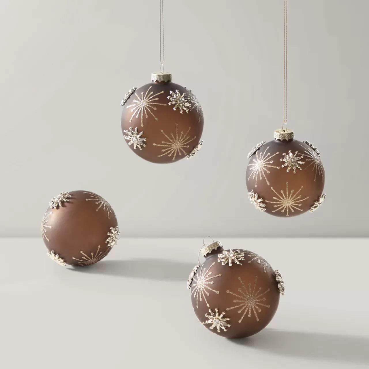 Z Gallerie Jeweled Ornament - Set of 4> Ornaments | Décor Sale