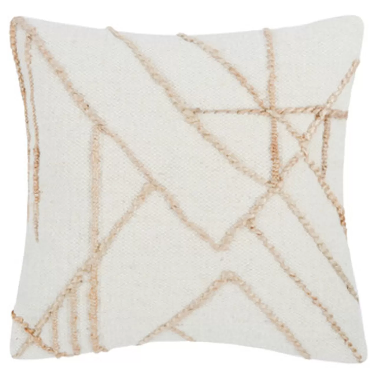 Z Gallerie Juni Pillow 22" - Ivory/Natural> Textile Sale | Patterned Pillows