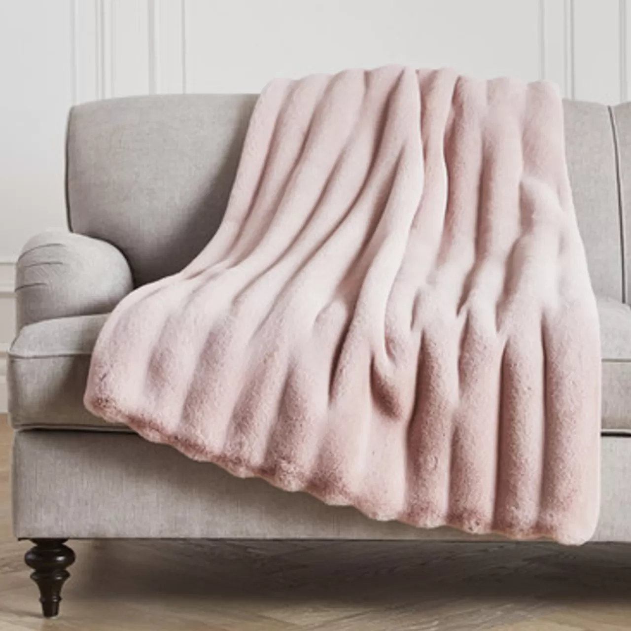 Z Gallerie Kira Throw - Blush> Solid Throws | Textile Sale