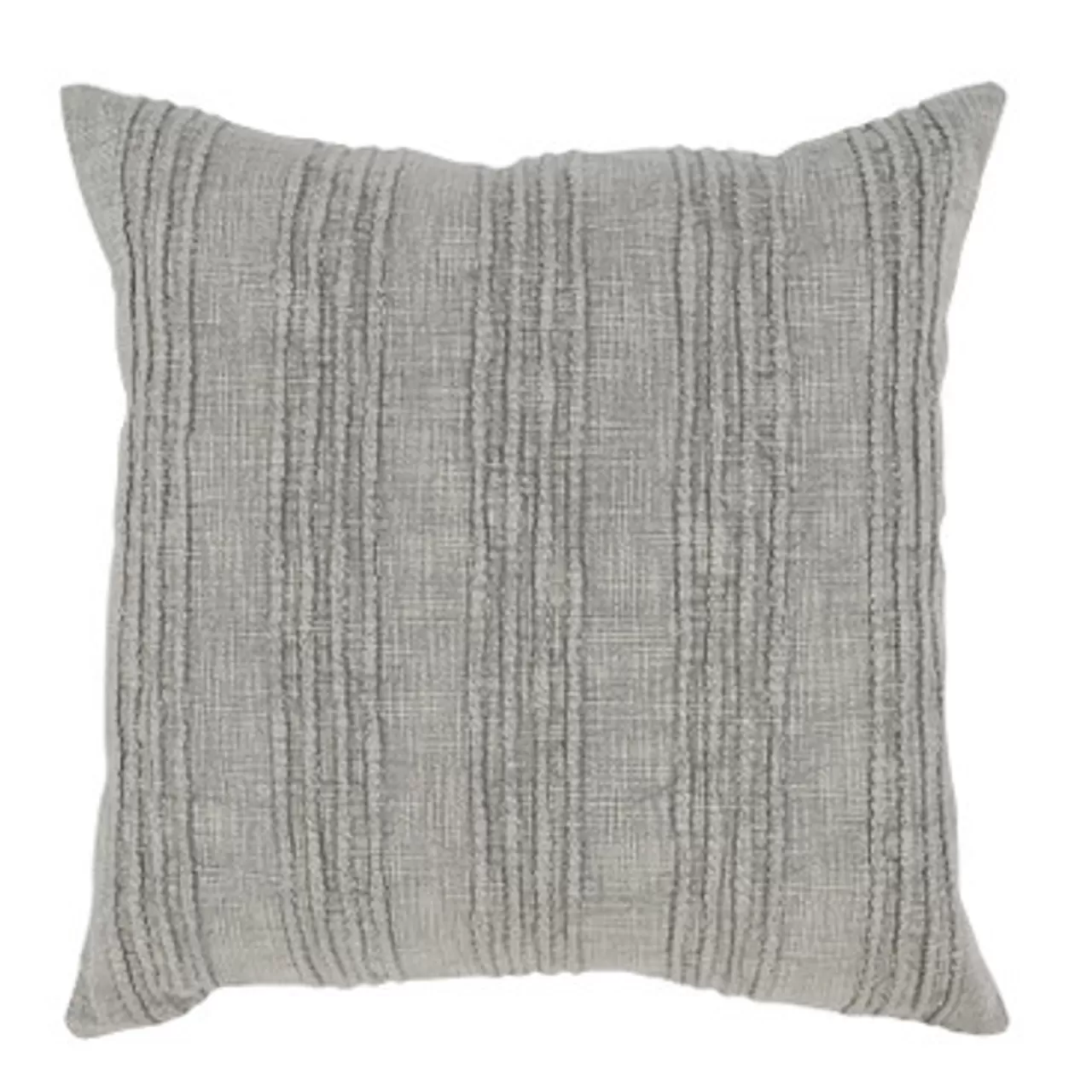 Z Gallerie Kyrie Pillow 22" - Grey> Textile Sale | Solid Pillows