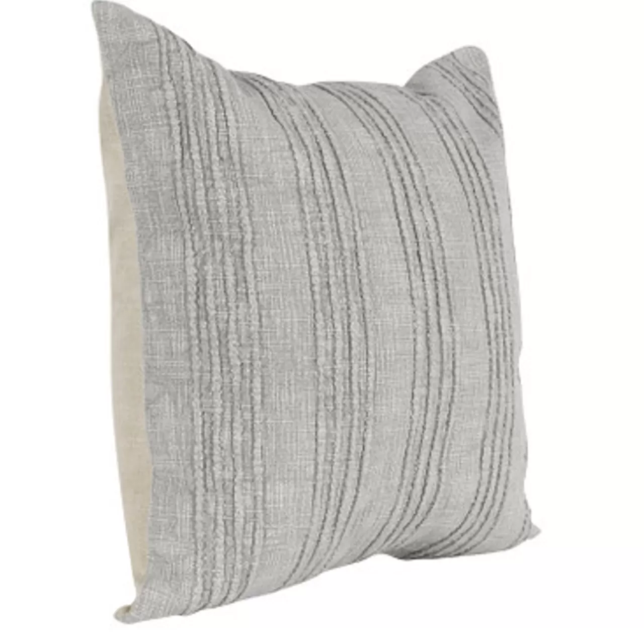 Z Gallerie Kyrie Pillow 22" - Grey> Textile Sale | Solid Pillows