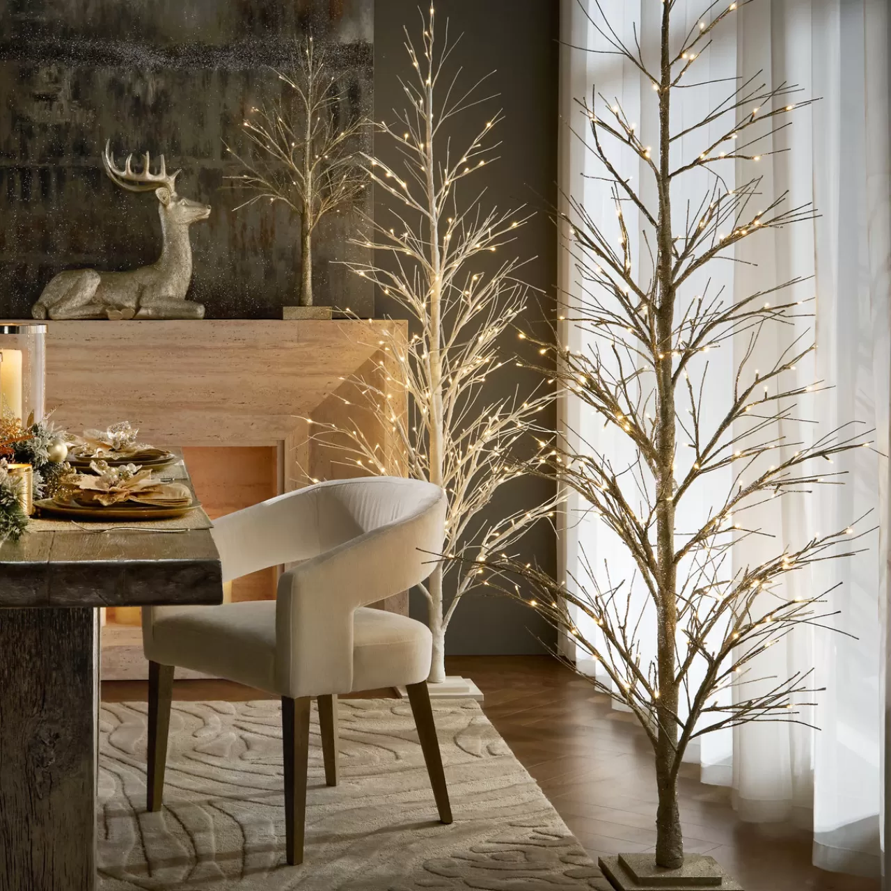 Z Gallerie LED Glitter Tree 7'> Décor | Floral