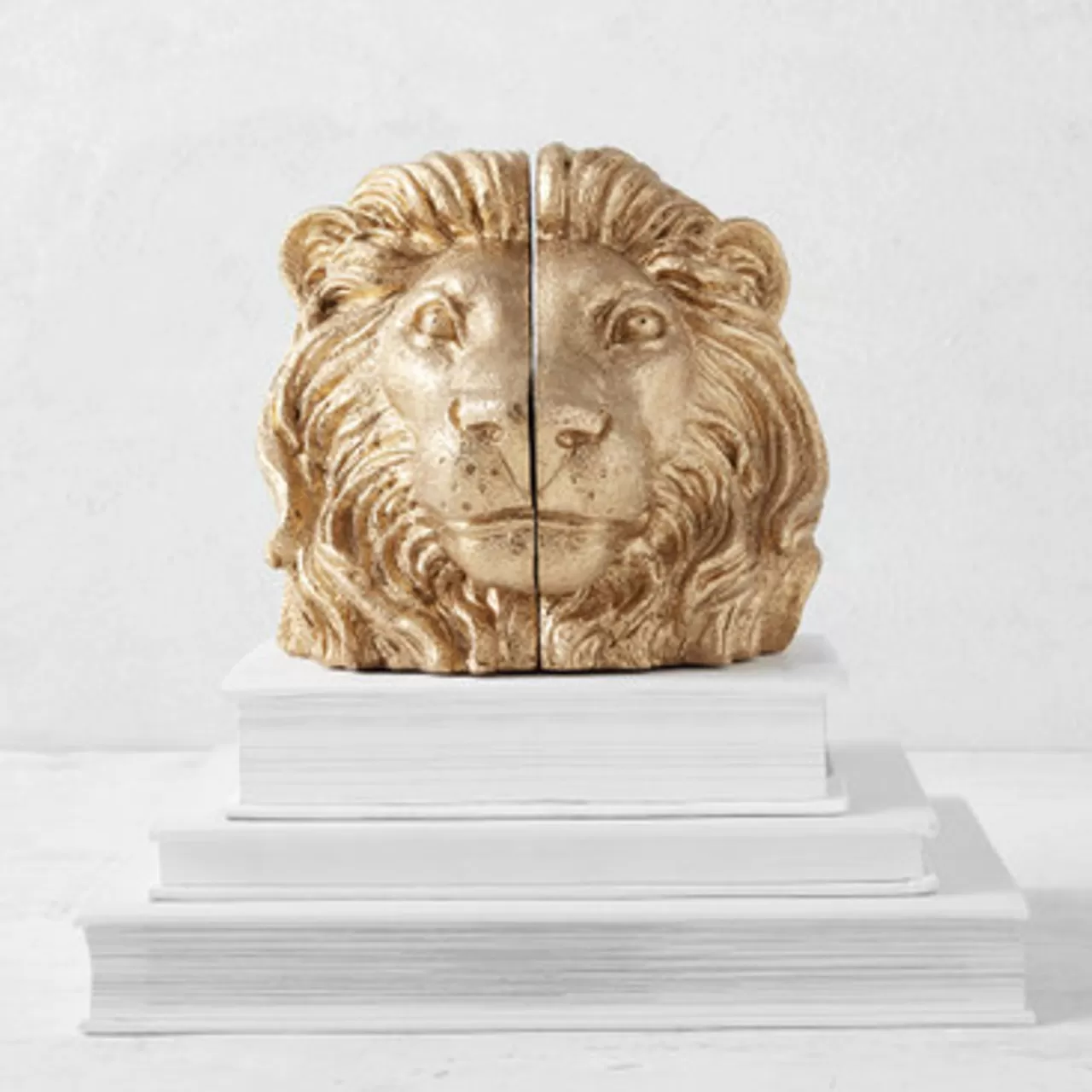 Z Gallerie Lion Head Bookends> Home Decor | Décor Sale