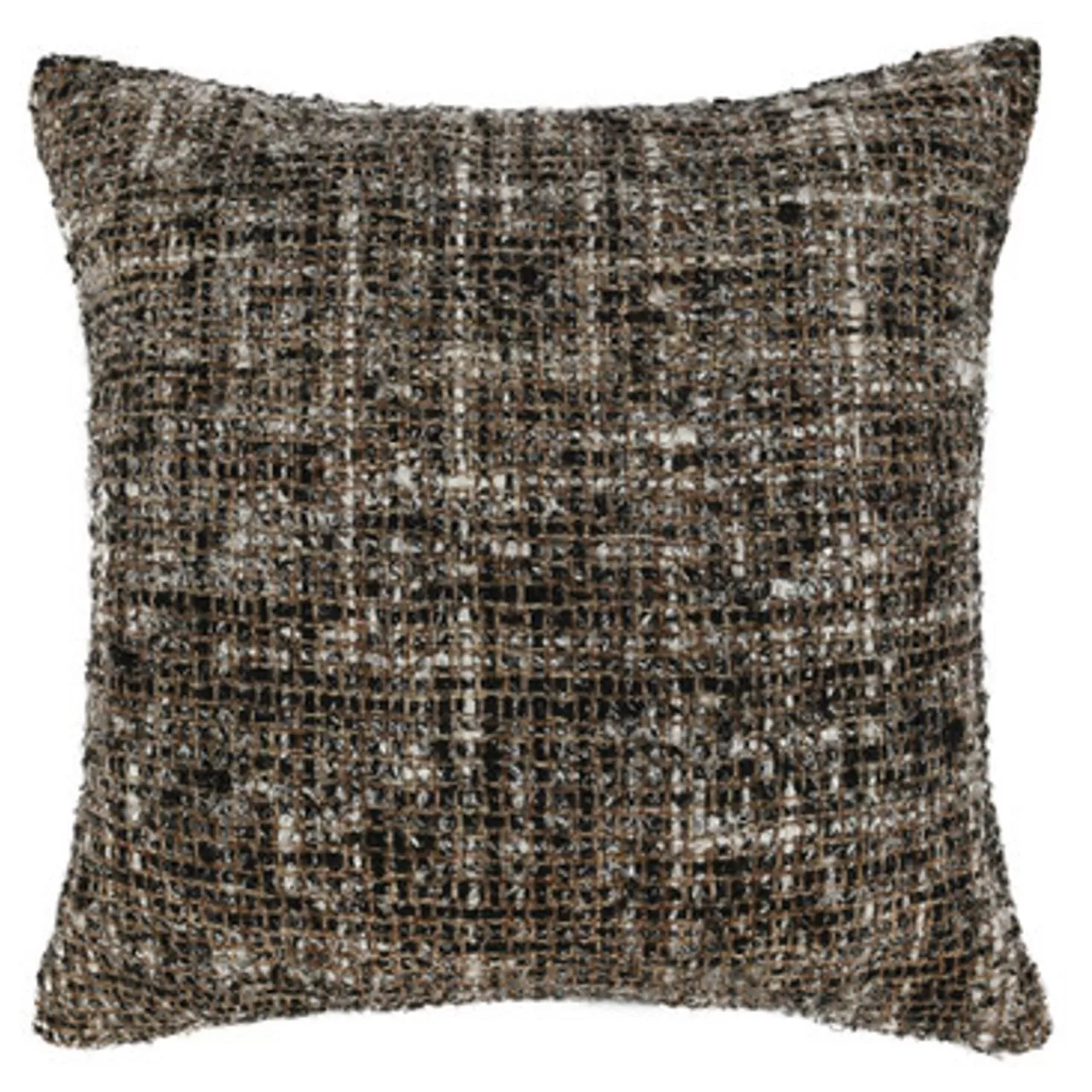 Z Gallerie Malek Pillow 24" - Black/Ivory> Textile Sale | Solid Pillows