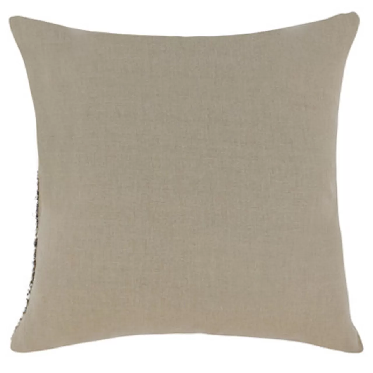 Z Gallerie Malek Pillow 24" - Black/Ivory> Textile Sale | Solid Pillows