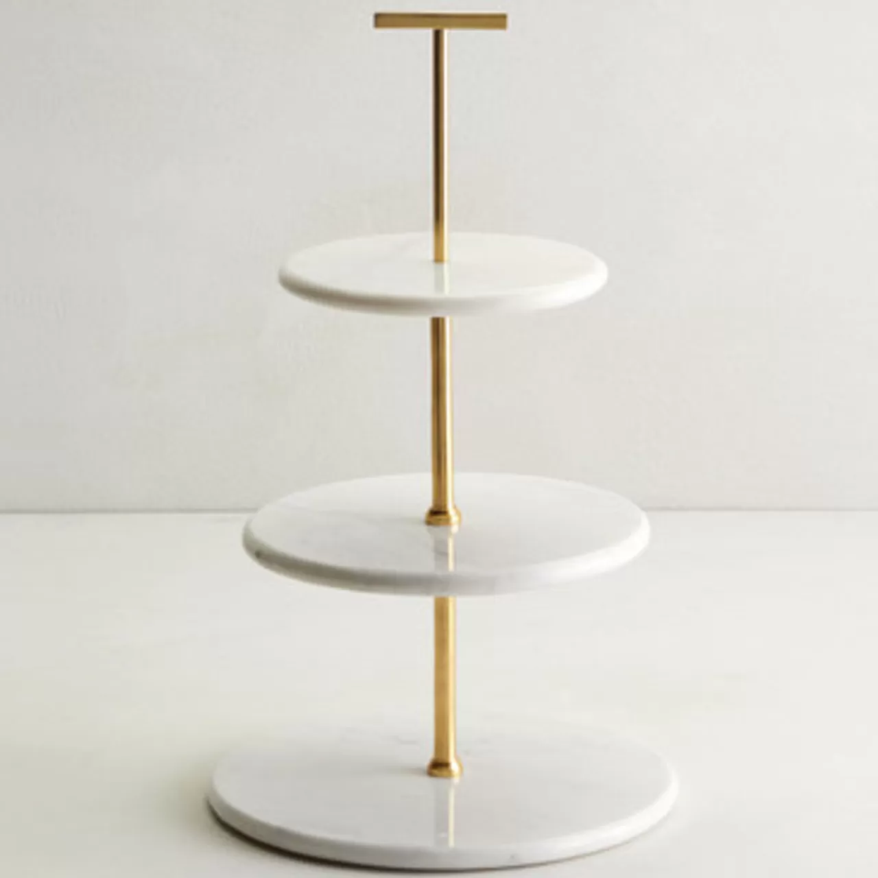 Z Gallerie Marble 3 Tiered Stand> Barware & Entertaining | Tabletop Sale