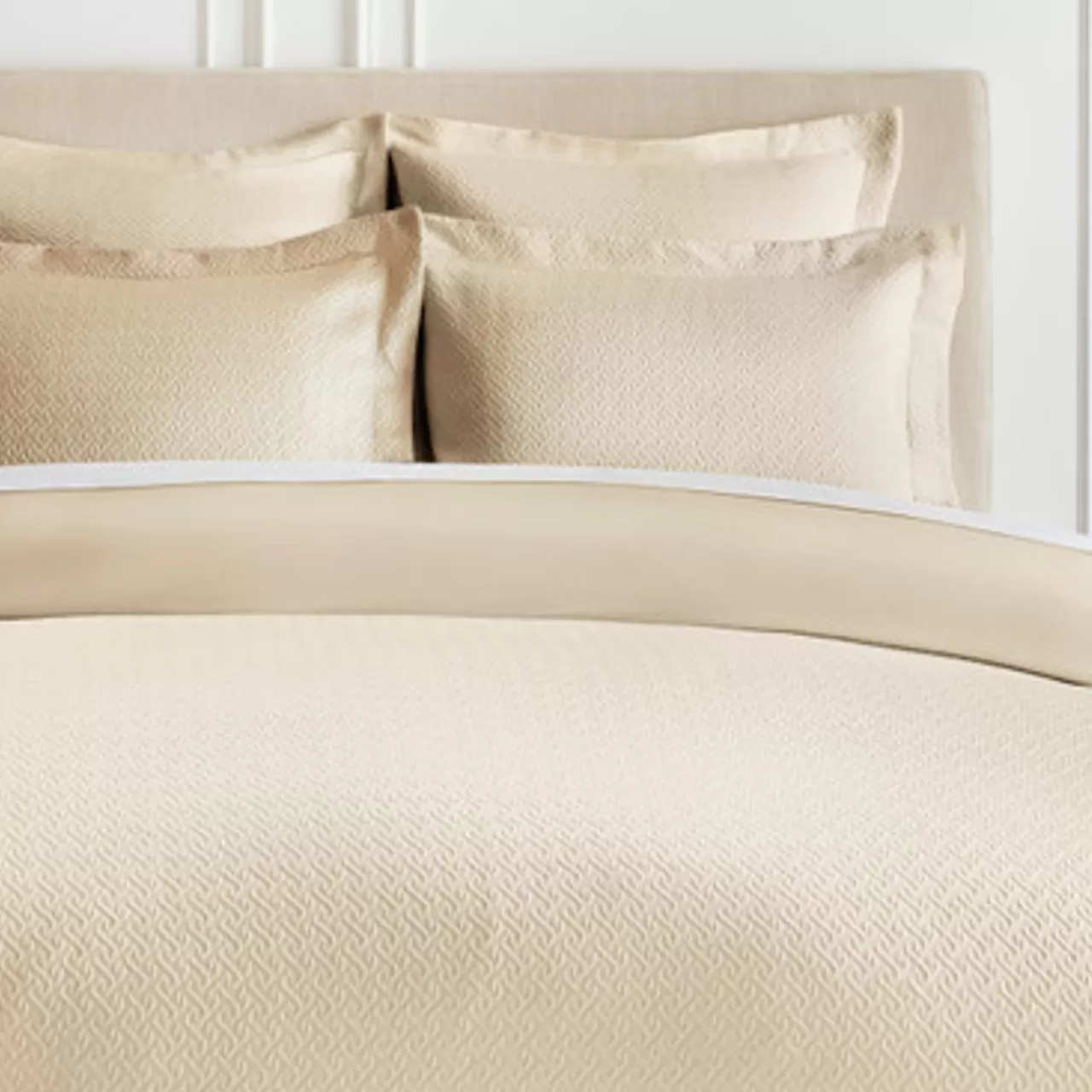 Z Gallerie Marlowe Bedding - Gold> Textured Bedding | Solid Bedding