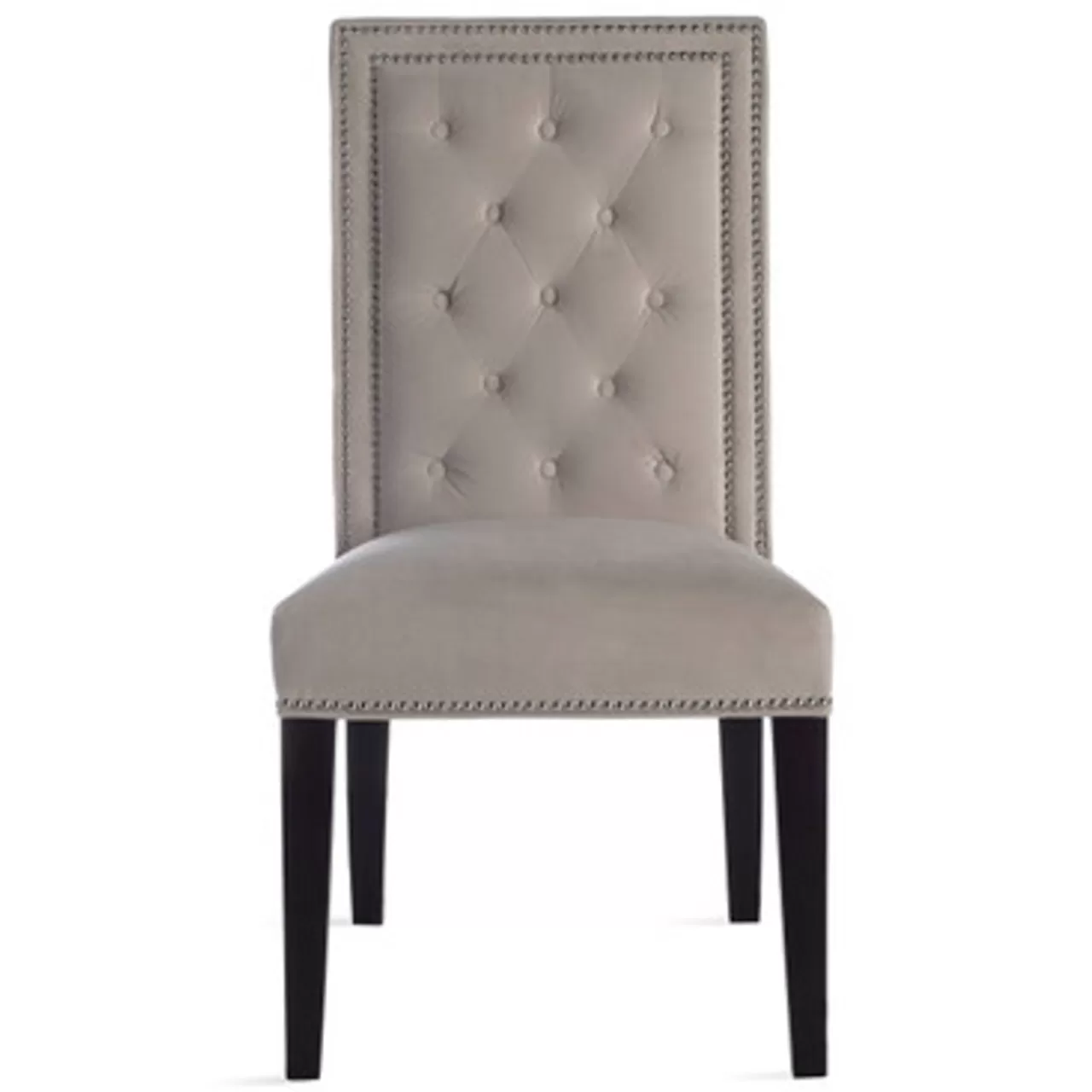 Z Gallerie Maxwell Dining Chair With Nailheads - Espresso> Dining Chairs