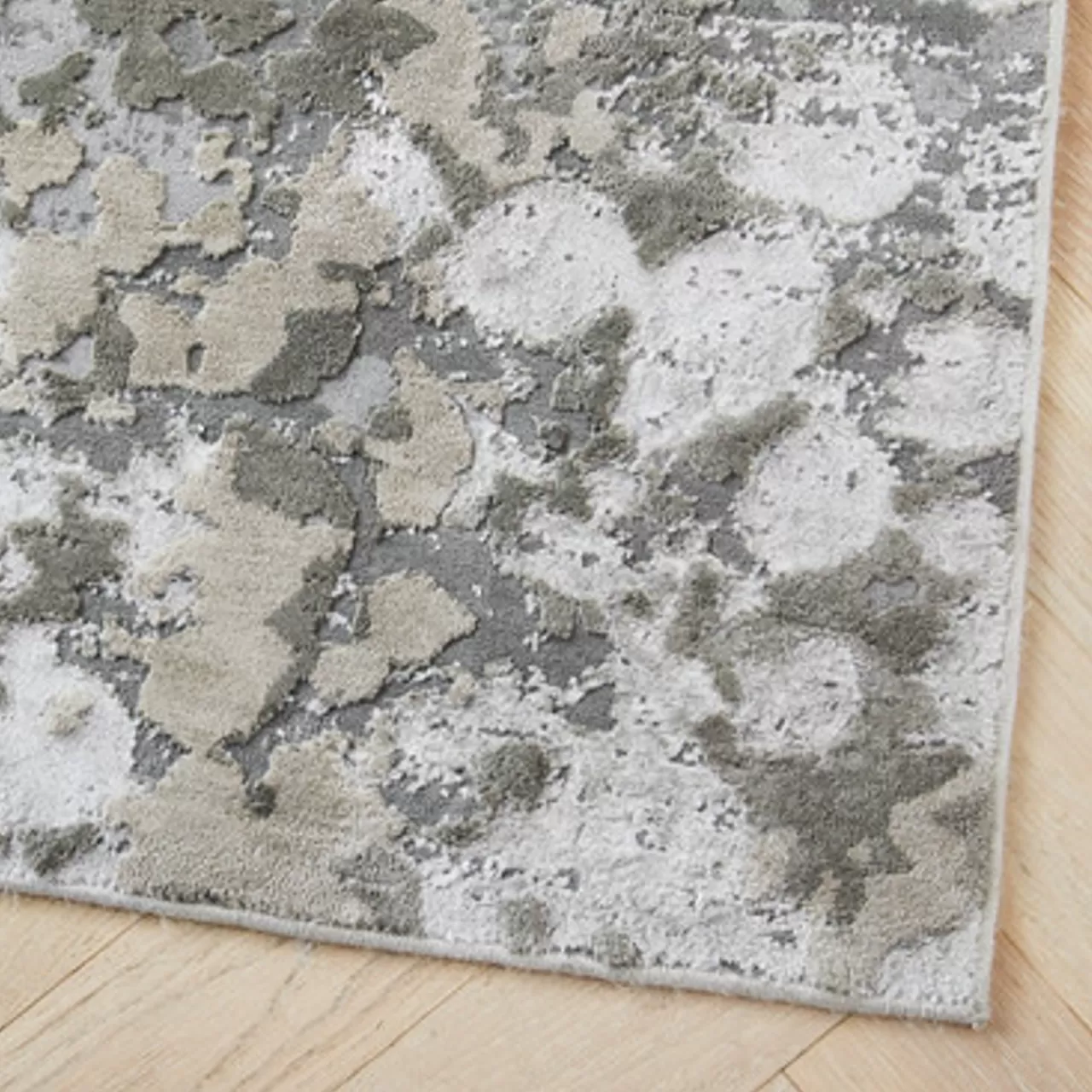 Z Gallerie Mercury Rug - Silver> Modern Rugs | Pattern Rugs